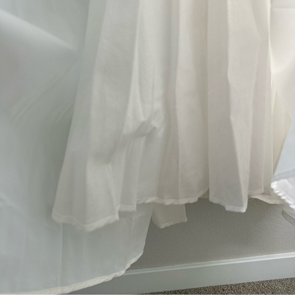 STAUD Waterfall Maxi White Dress SZ M - Picture 7 of 7